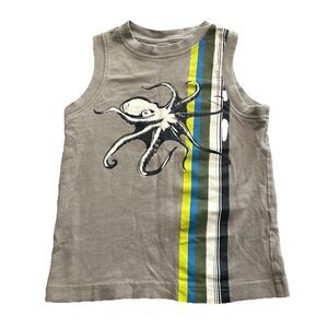 5 For $10 ⭐️ Gymboree Octopus Gray Tank Top Size 4